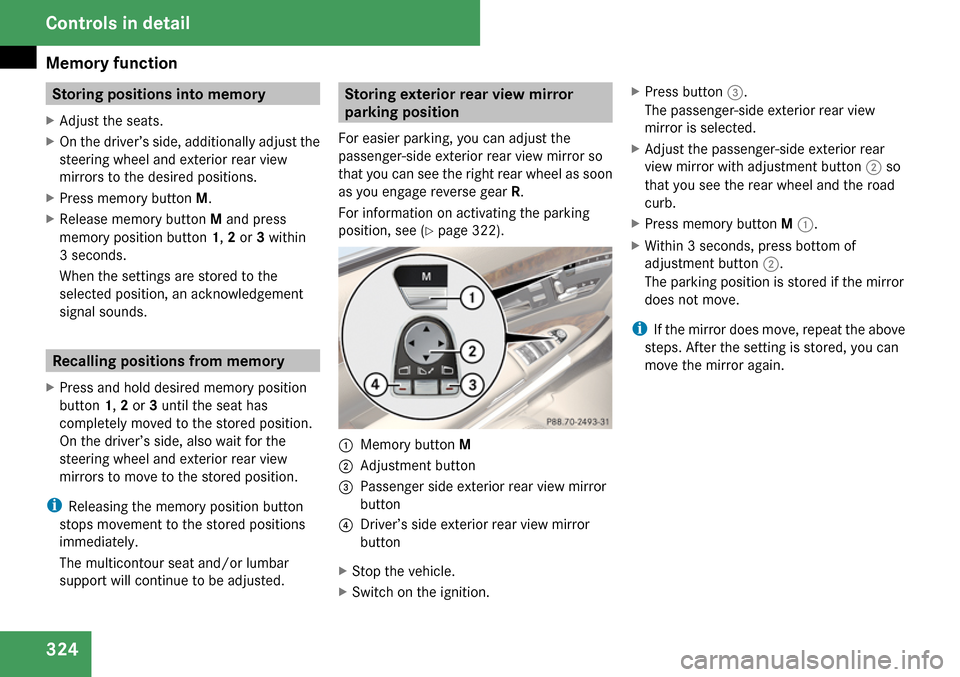MERCEDES-BENZ S65AMG 2009 W221 Owners Manual 
