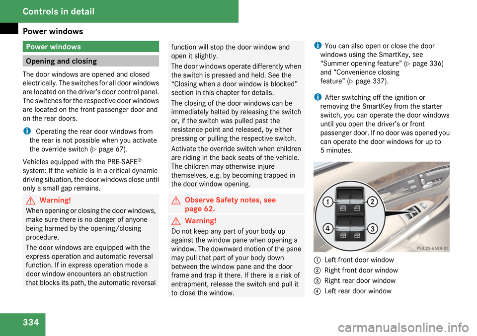MERCEDES-BENZ S65AMG 2009 W221 Owners Manual 