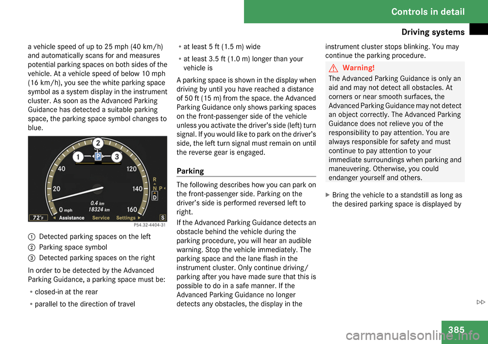 MERCEDES-BENZ S65AMG 2009 W221 Owners Manual 