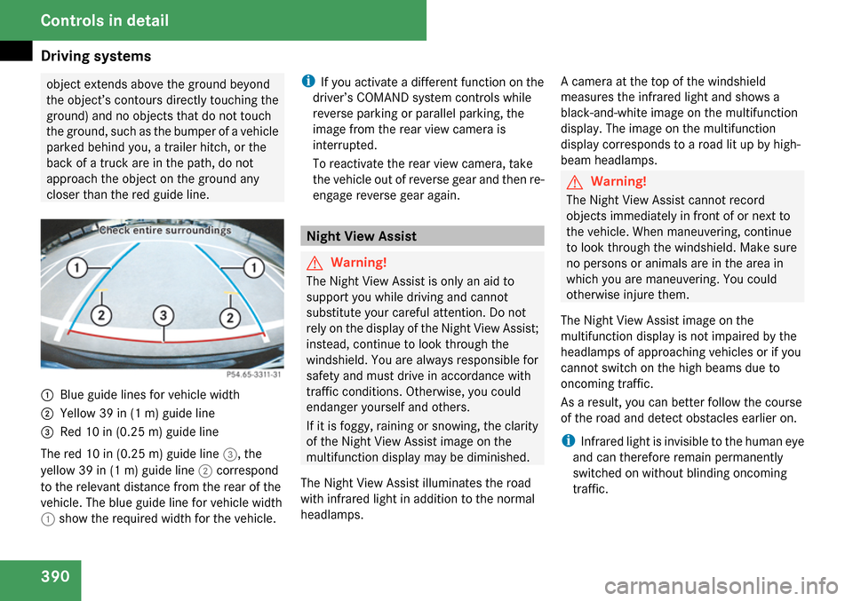 MERCEDES-BENZ S65AMG 2009 W221 Owners Manual 