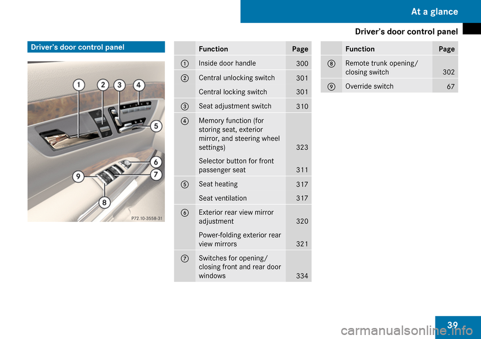 MERCEDES-BENZ S65AMG 2009 W221 Owners Manual 