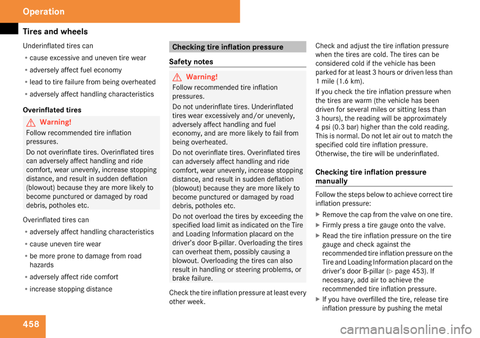MERCEDES-BENZ S65AMG 2009 W221 Owners Manual 