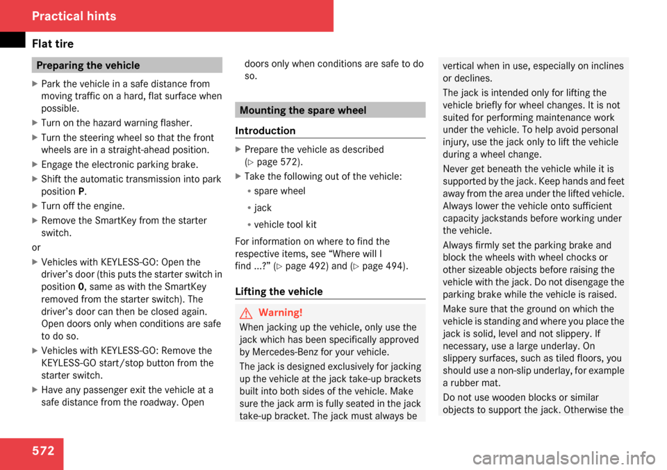 MERCEDES-BENZ S65AMG 2009 W221 Owners Manual 