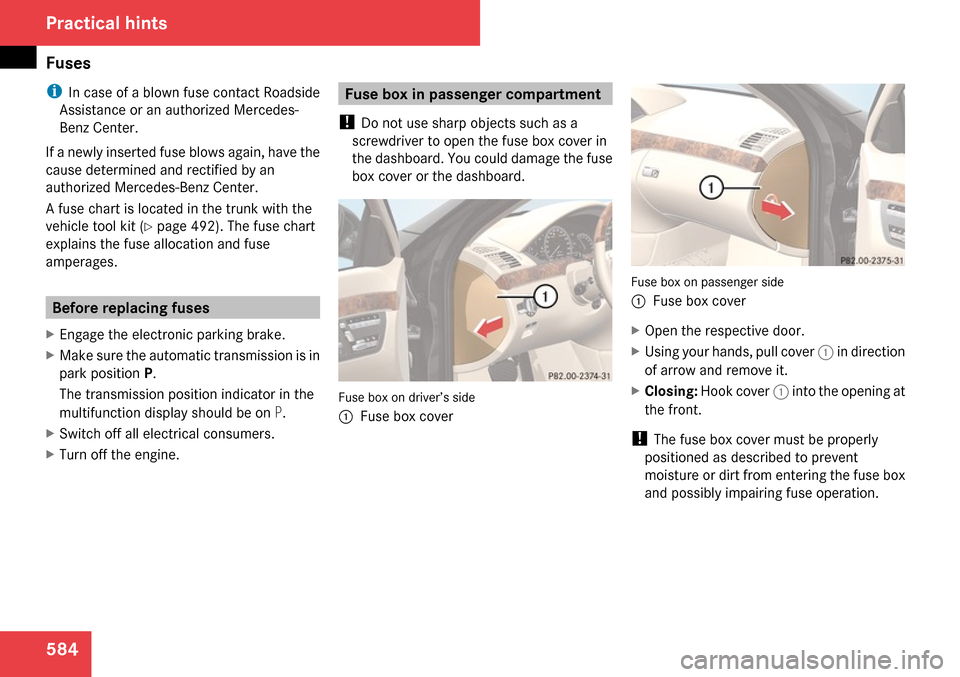 MERCEDES-BENZ S65AMG 2009 W221 Owners Manual 