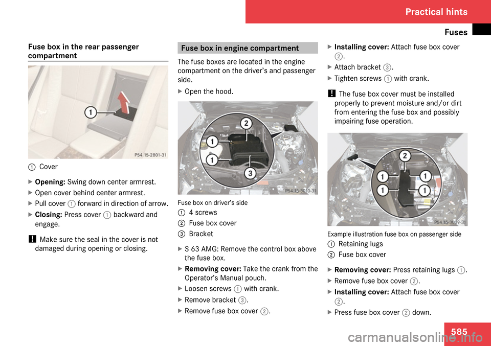 MERCEDES-BENZ S65AMG 2009 W221 Owners Manual 