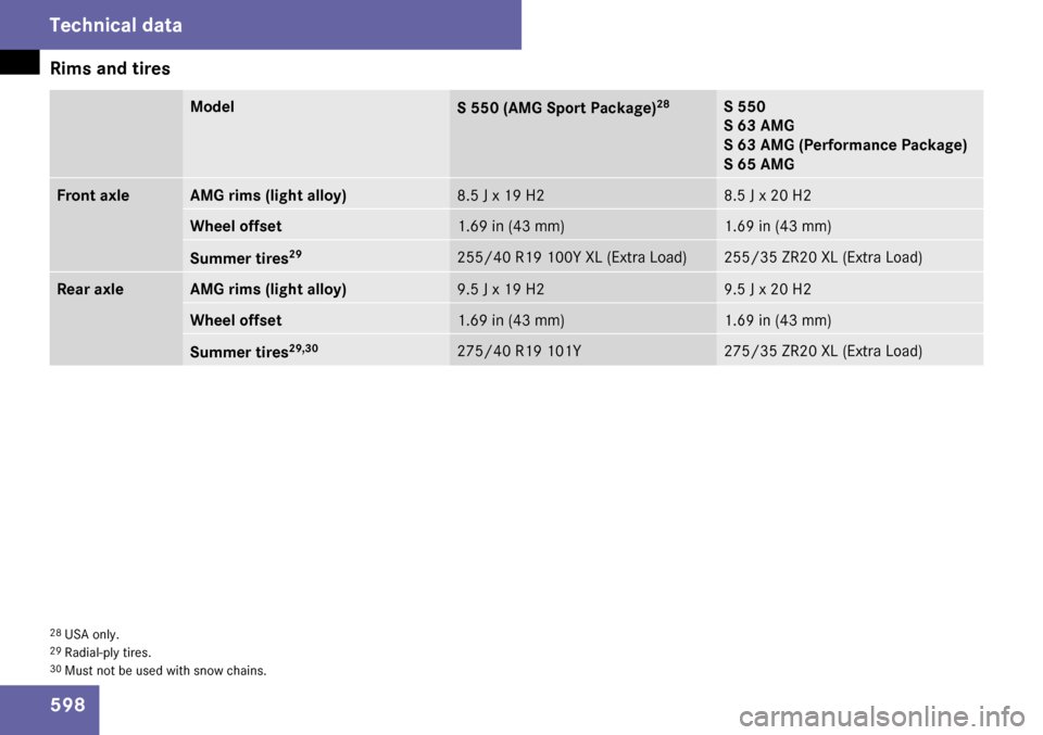MERCEDES-BENZ S65AMG 2009 W221 Owners Manual 