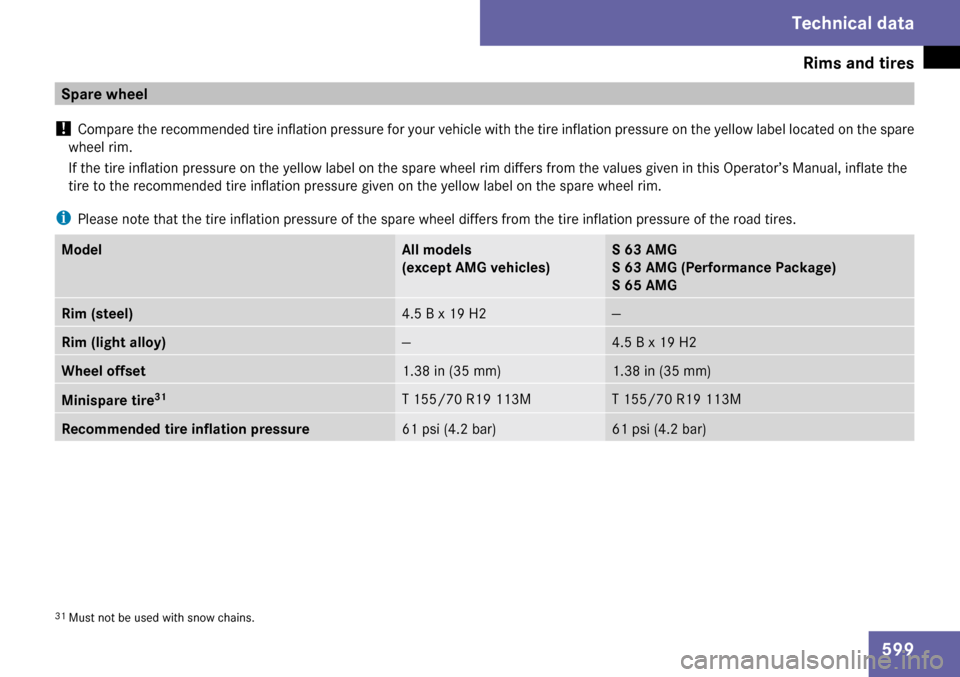 MERCEDES-BENZ S65AMG 2009 W221 Owners Manual 
