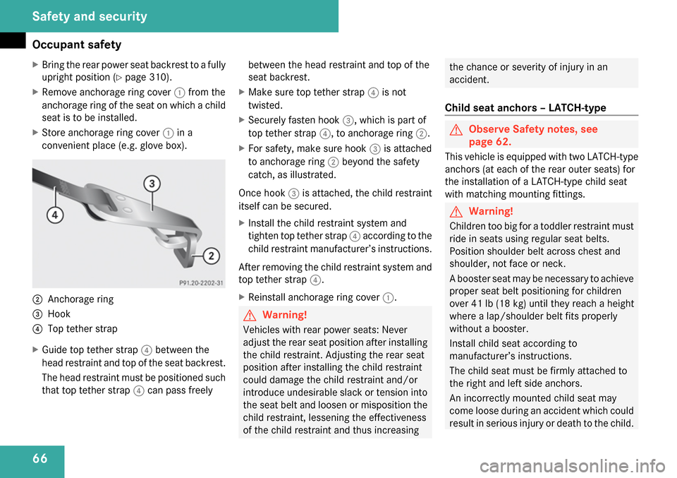 MERCEDES-BENZ S65AMG 2009 W221 Owners Manual 