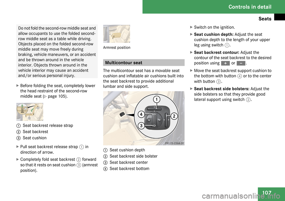 MERCEDES-BENZ R350 2009 W251 Owners Manual 