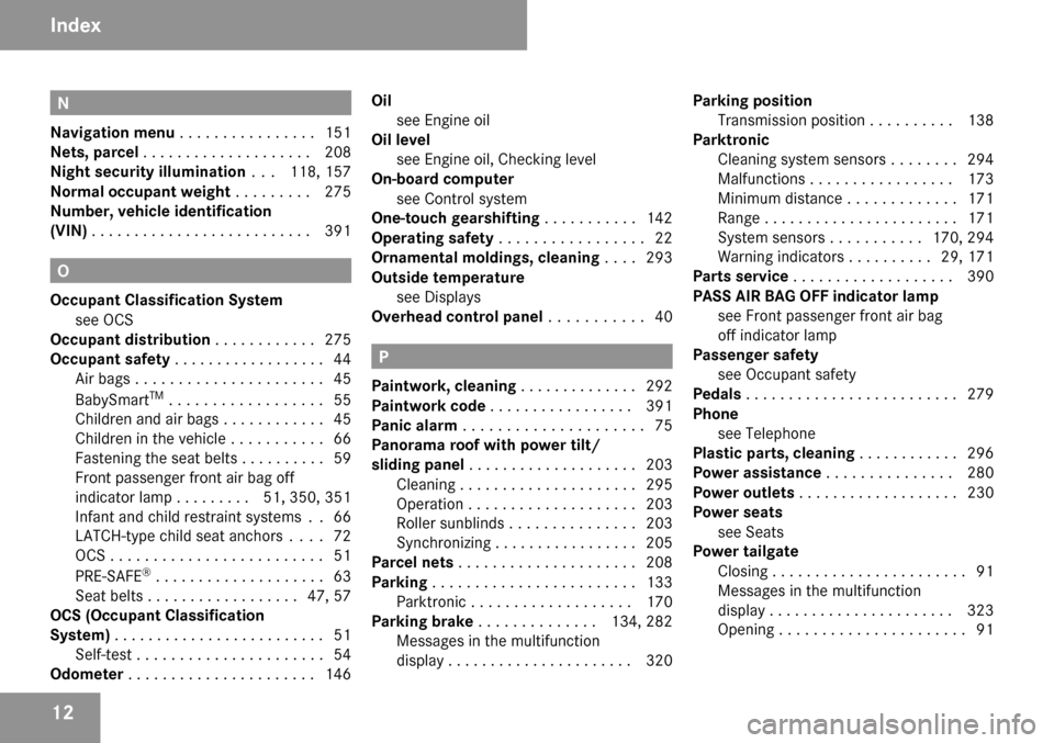 MERCEDES-BENZ R350 2009 W251 Owners Manual 