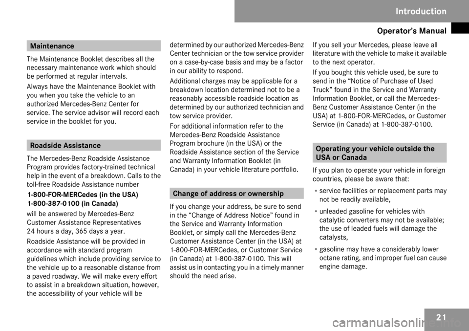 MERCEDES-BENZ R350 2009 W251 Owners Manual 