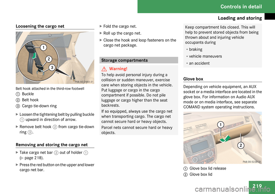 MERCEDES-BENZ R350 2009 W251 Owners Manual 