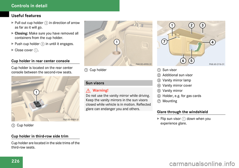 MERCEDES-BENZ R350 2009 W251 Owners Manual 