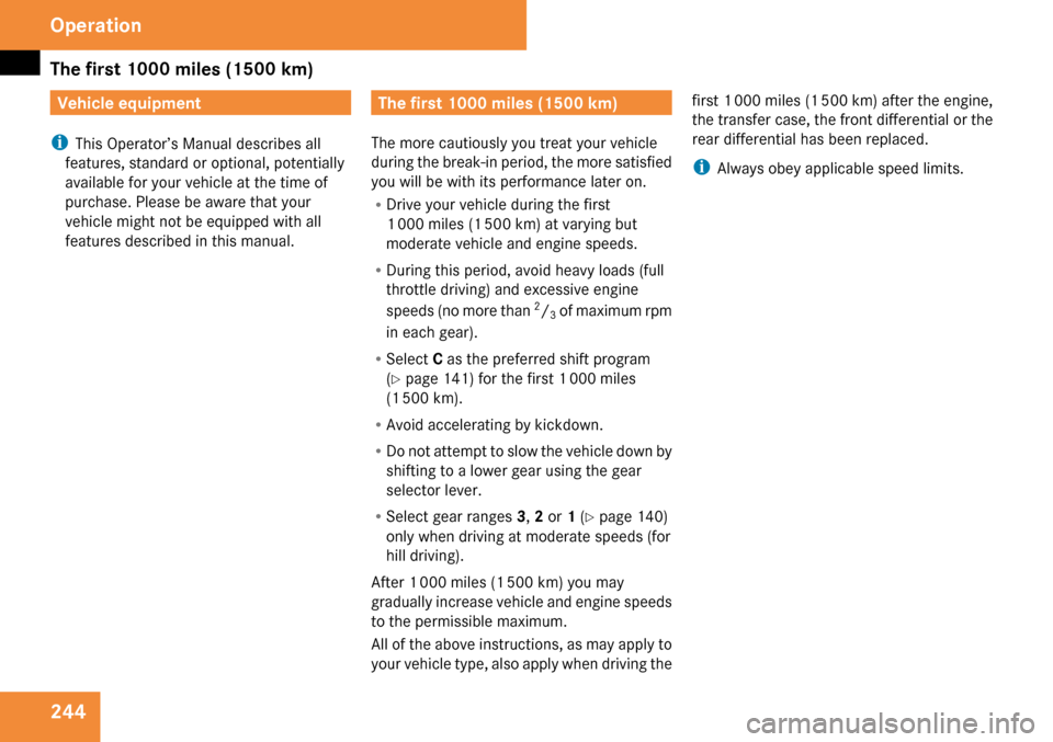 MERCEDES-BENZ R350 2009 W251 Owners Manual 