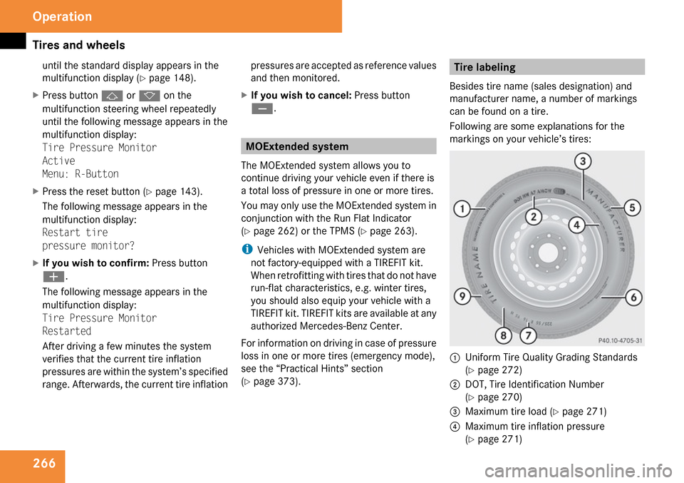 MERCEDES-BENZ R350 2009 W251 Owners Manual 