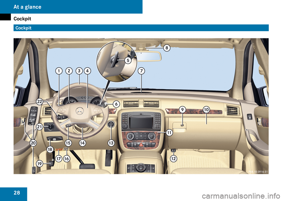 MERCEDES-BENZ R350 2009 W251 Owners Manual 