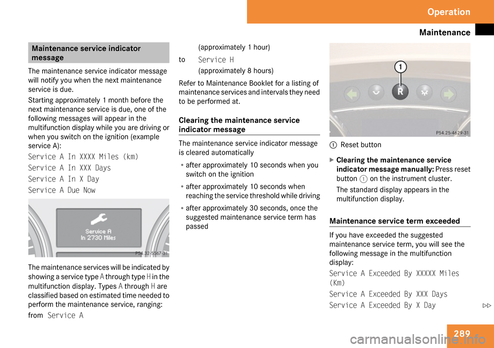 MERCEDES-BENZ R350 2009 W251 Owners Manual 