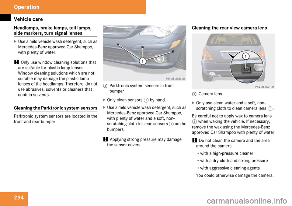 MERCEDES-BENZ R350 2009 W251 Owners Manual 