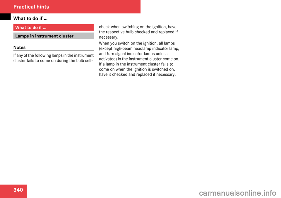 MERCEDES-BENZ R350 2009 W251 Owners Manual 