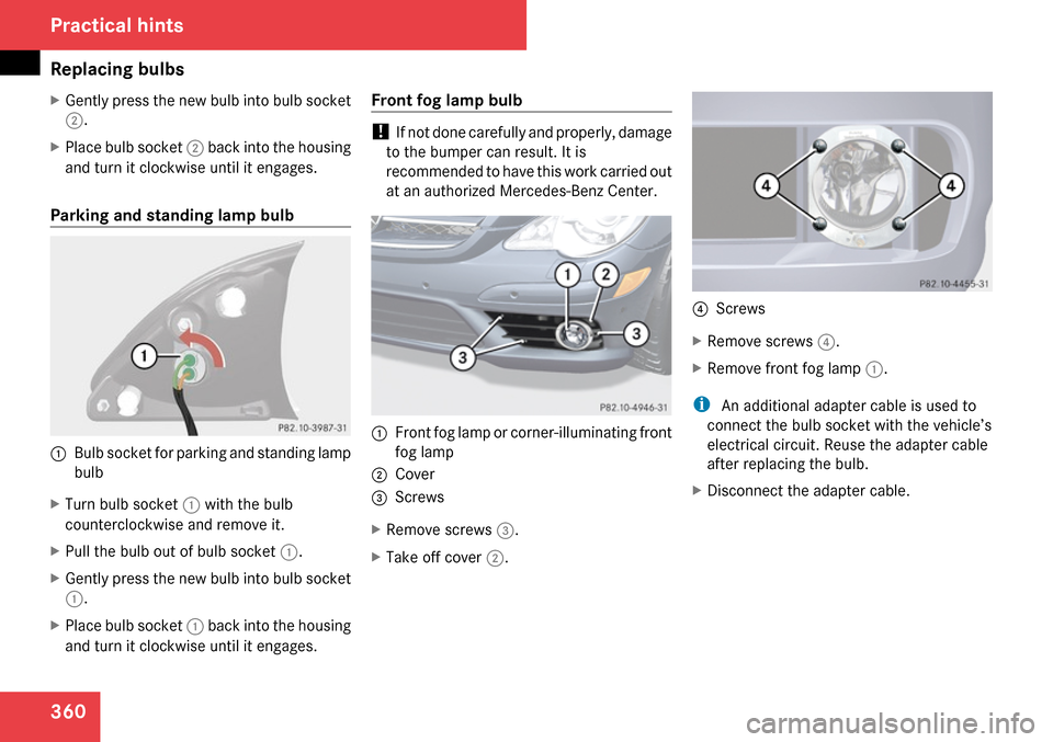 MERCEDES-BENZ R350 2009 W251 Owners Manual 