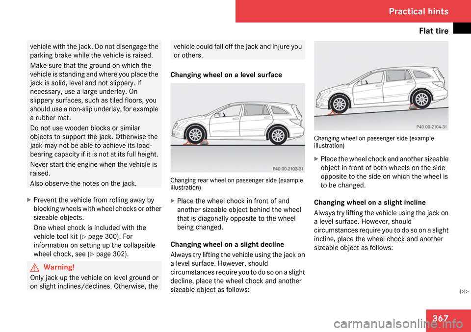 MERCEDES-BENZ R350 2009 W251 Owners Manual 