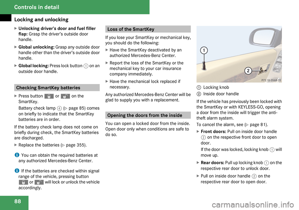 MERCEDES-BENZ R350 2009 W251 Owners Manual 