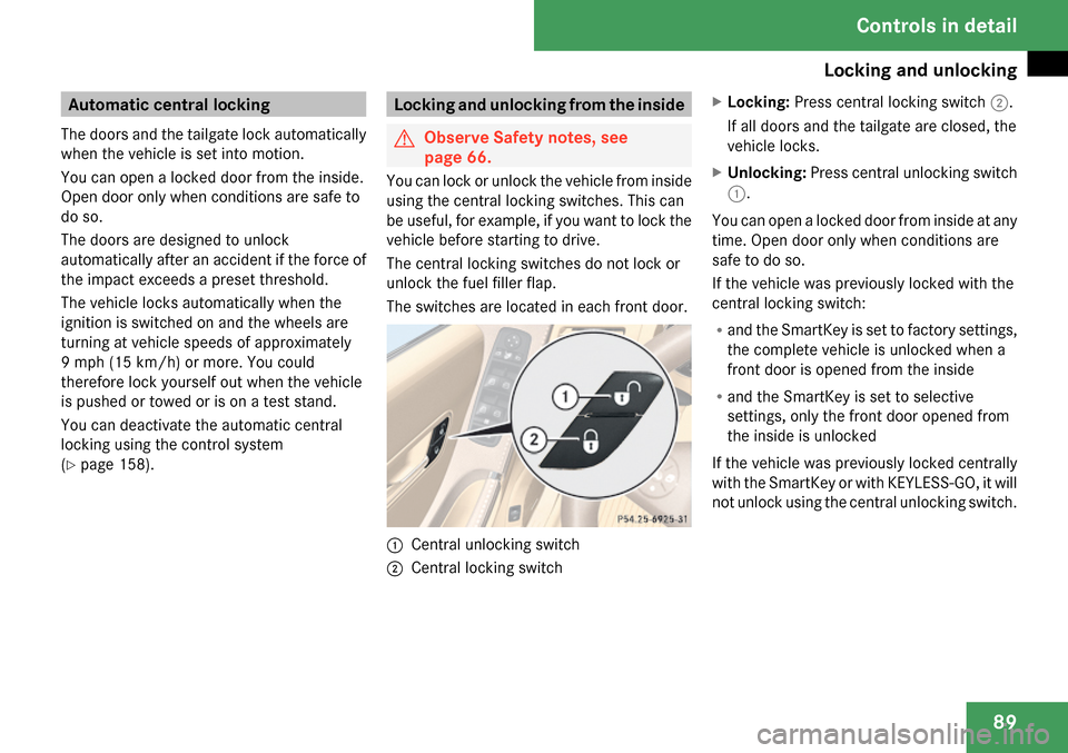 MERCEDES-BENZ R350 2009 W251 Owners Manual 