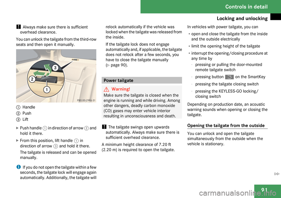 MERCEDES-BENZ R350 2009 W251 Owners Manual 