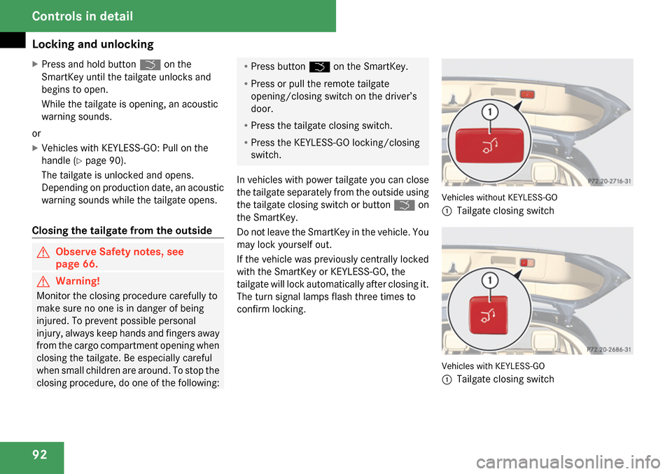MERCEDES-BENZ R350 2009 W251 Owners Manual 