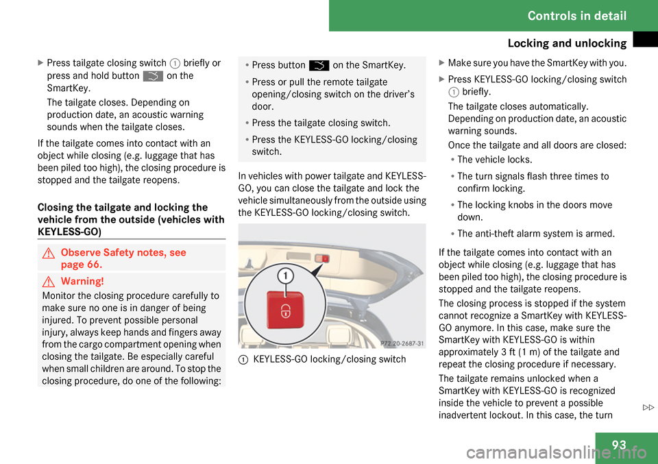 MERCEDES-BENZ R350 2009 W251 Owners Manual 