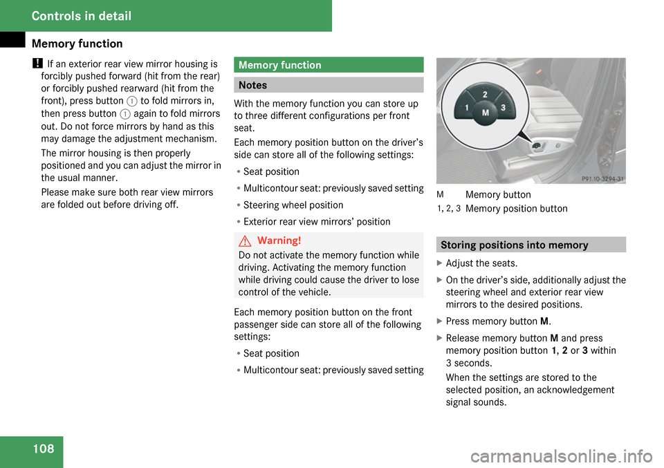 MERCEDES-BENZ ML63AMG 2009 W164 Owners Manual 