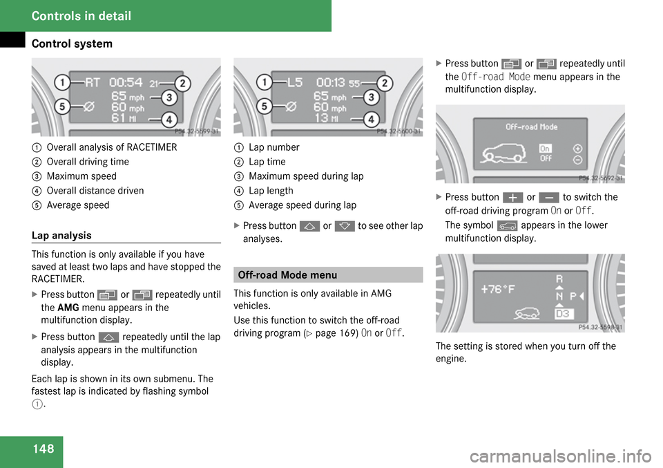 MERCEDES-BENZ ML63AMG 2009 W164 Owners Manual 