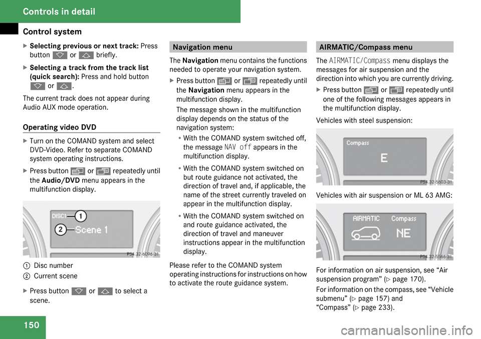 MERCEDES-BENZ ML63AMG 2009 W164 Owners Manual 