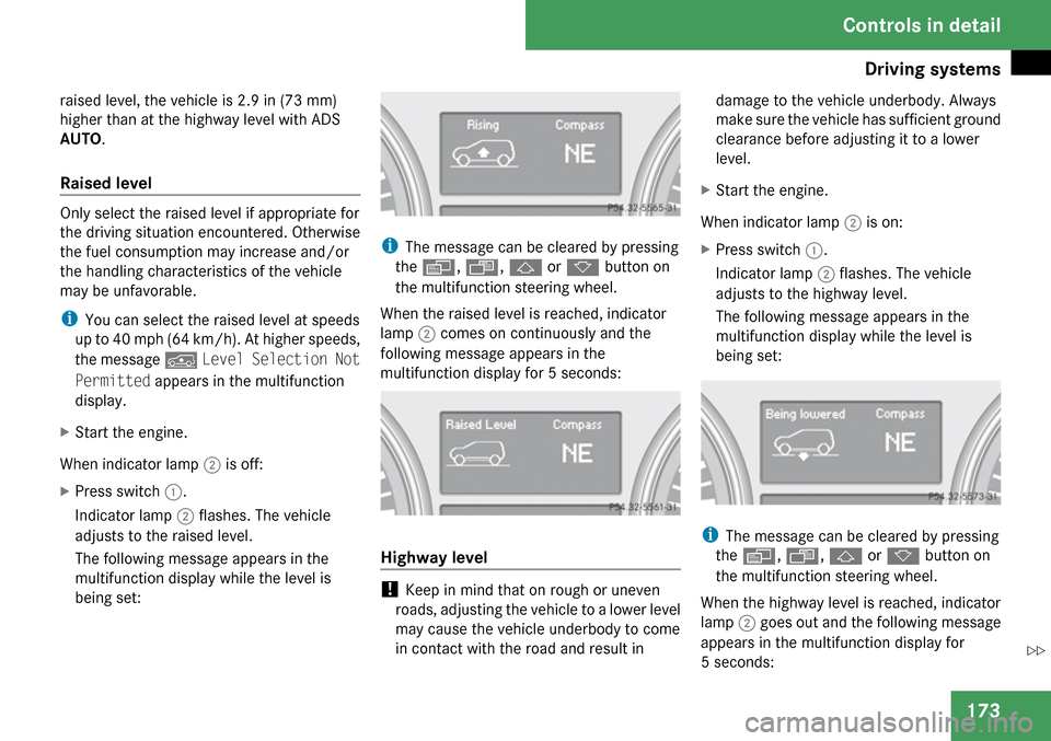 MERCEDES-BENZ ML63AMG 2009 W164 Owners Manual 
