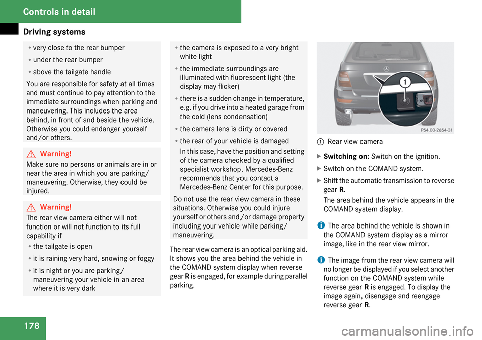 MERCEDES-BENZ ML63AMG 2009 W164 Owners Manual 