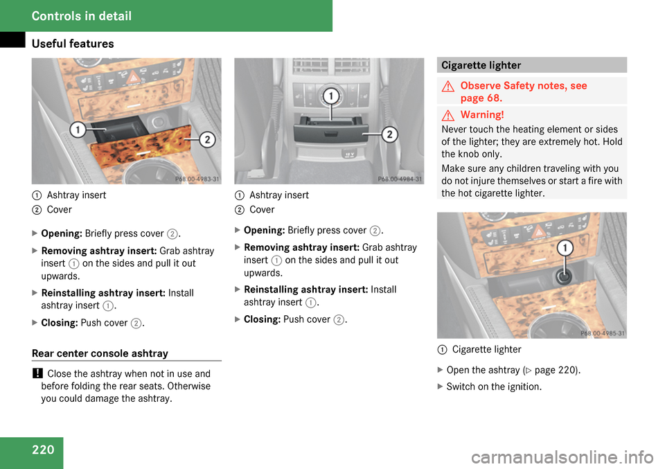MERCEDES-BENZ ML63AMG 2009 W164 Owners Manual 