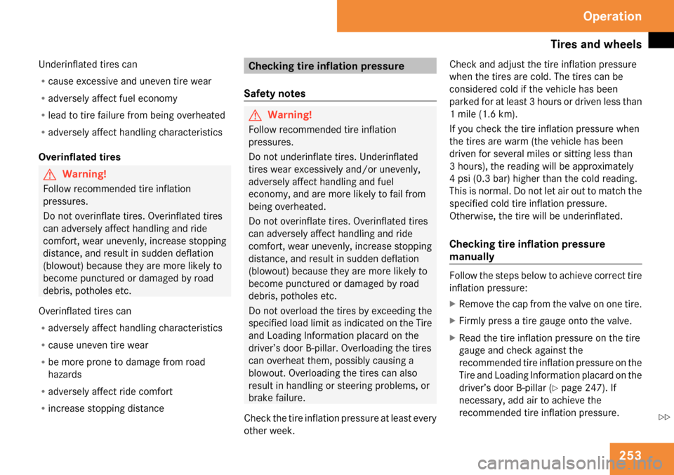 MERCEDES-BENZ ML63AMG 2009 W164 Owners Manual 