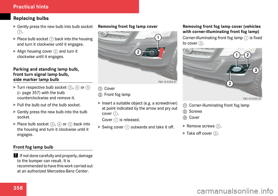 MERCEDES-BENZ ML63AMG 2009 W164 Owners Manual 