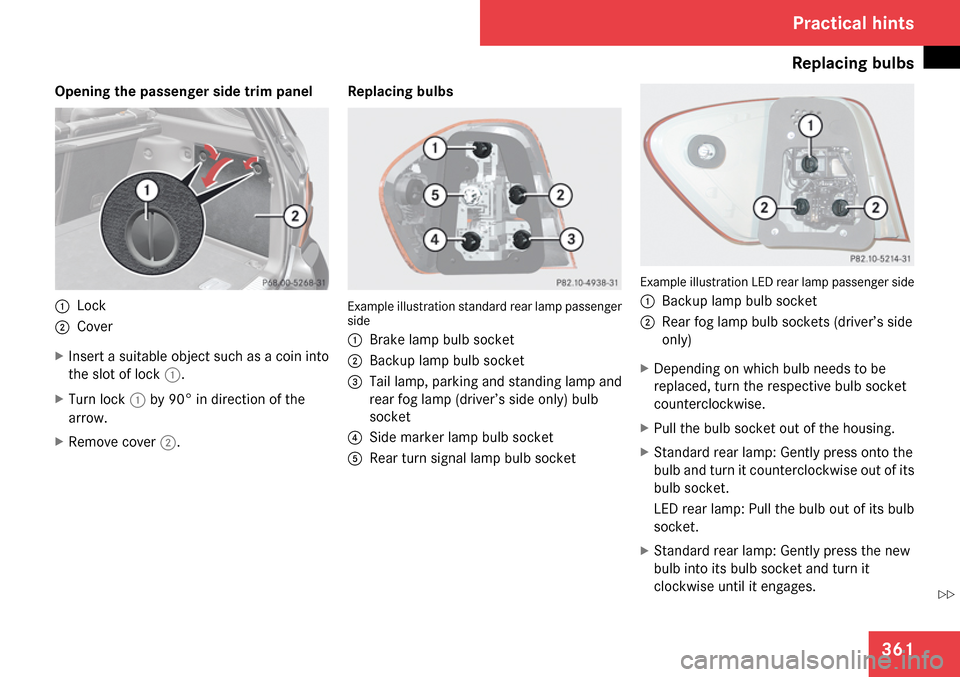 MERCEDES-BENZ ML63AMG 2009 W164 Owners Manual 