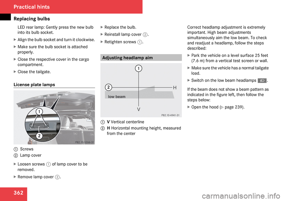 MERCEDES-BENZ ML63AMG 2009 W164 Owners Manual 