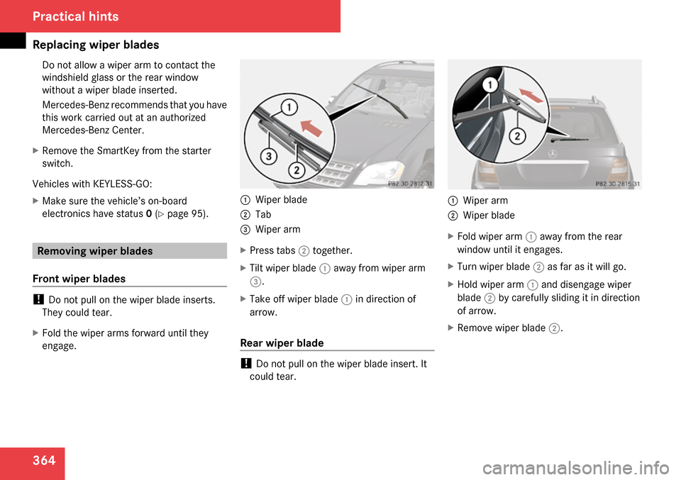 MERCEDES-BENZ ML63AMG 2009 W164 Owners Manual 