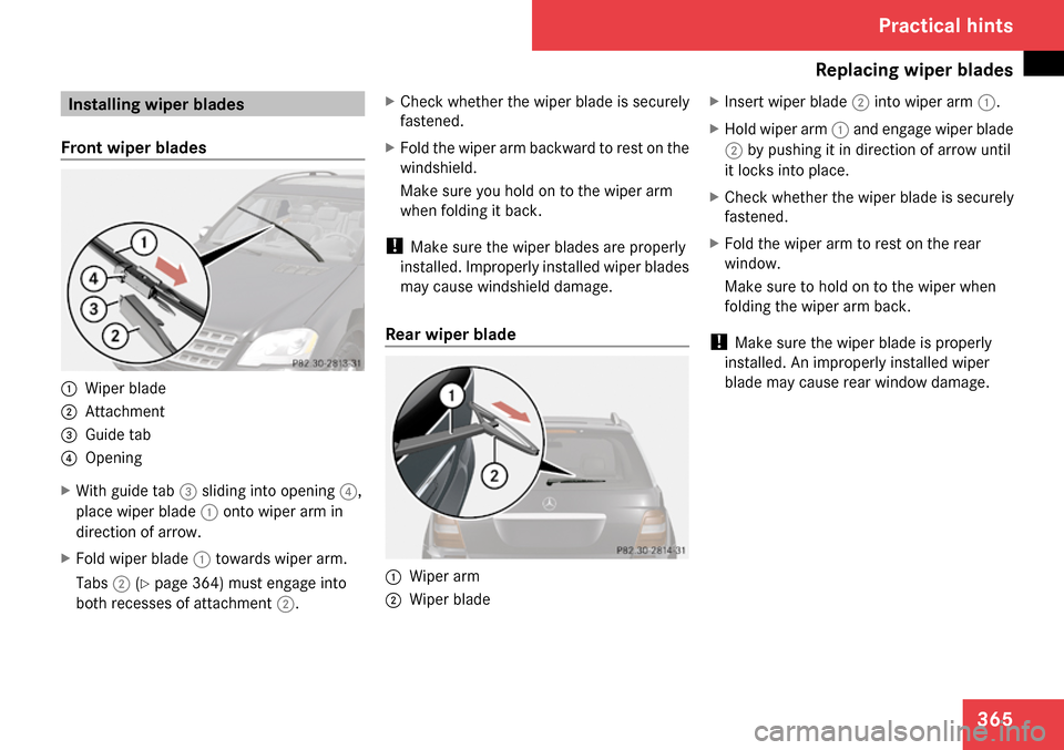 MERCEDES-BENZ ML63AMG 2009 W164 Owners Manual 