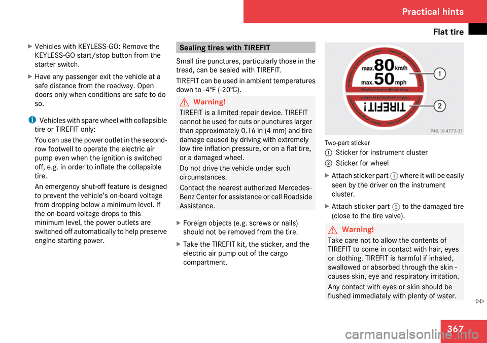 MERCEDES-BENZ ML63AMG 2009 W164 Owners Manual 