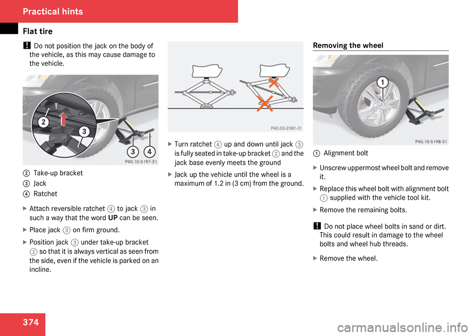 MERCEDES-BENZ ML63AMG 2009 W164 Owners Manual 