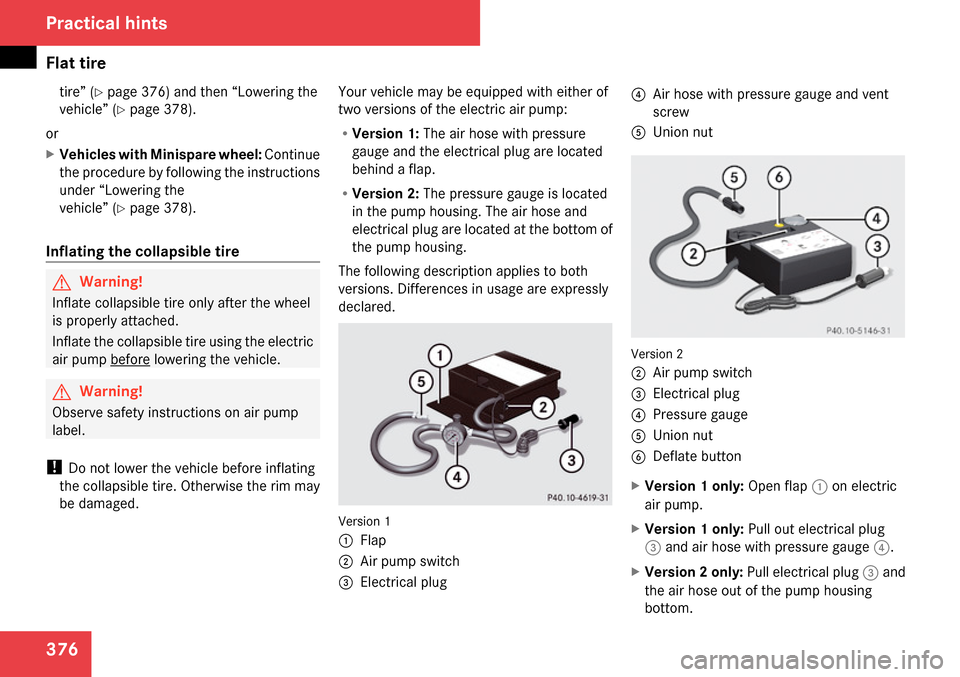 MERCEDES-BENZ ML320 2009 W164 Owners Manual 