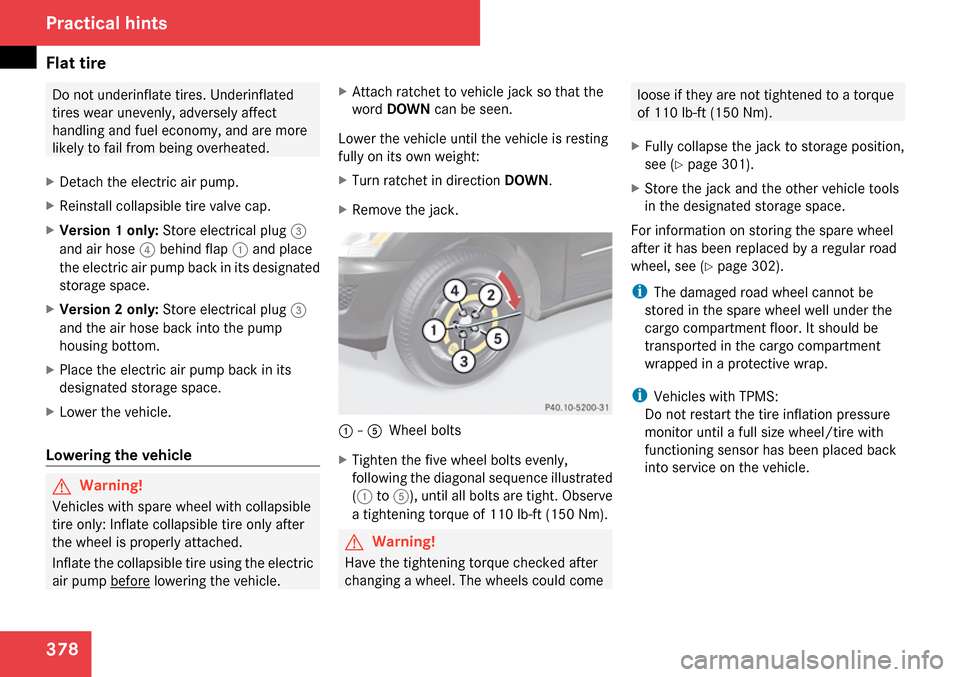 MERCEDES-BENZ ML320 2009 W164 Owners Manual 