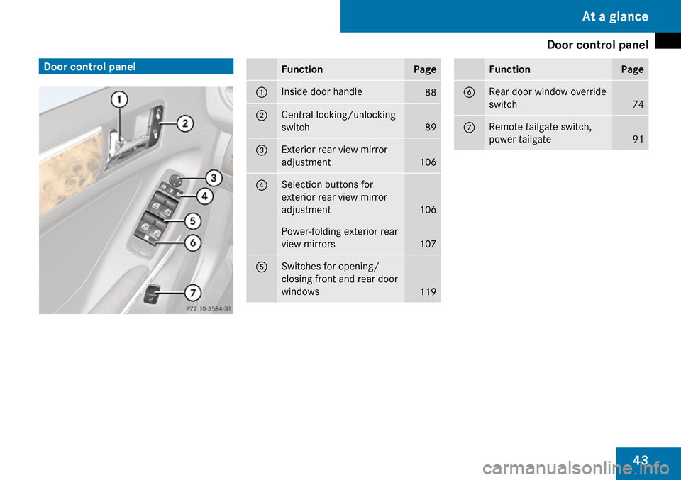 MERCEDES-BENZ ML320 2009 W164 Owners Manual 