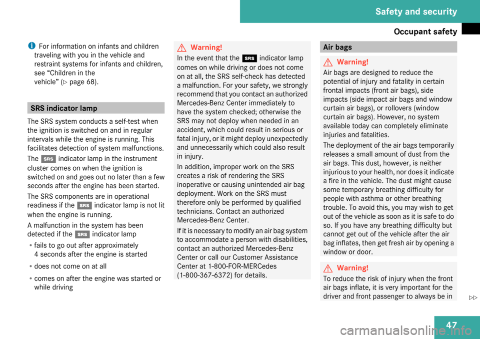 MERCEDES-BENZ ML63AMG 2009 W164 Owners Manual 