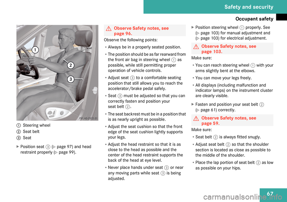 MERCEDES-BENZ ML63AMG 2009 W164 Owners Manual 