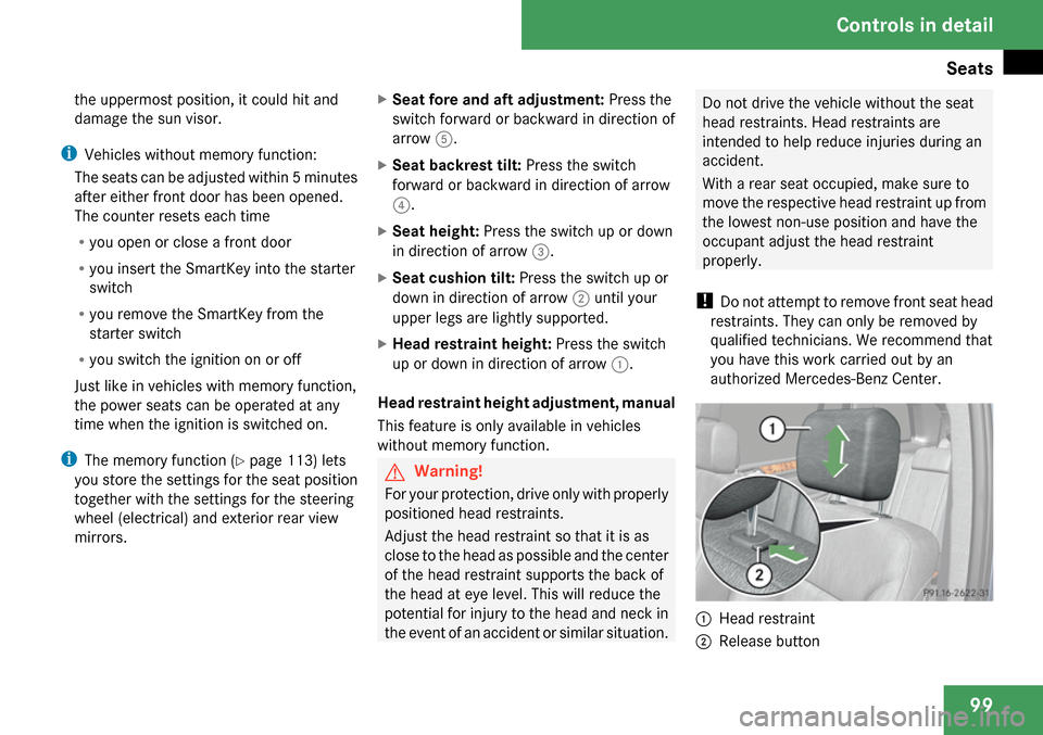 MERCEDES-BENZ GL320 2009 X164 Owners Manual 